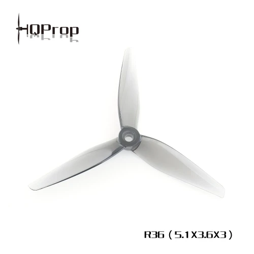 Śmigła HQProp 5136（R36）Grey (2CW+2CCW)-Poly Carbonate