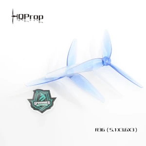 Śmigła 5,1" HQProp 5136（R36）  SPINNAKER   (2CW+2CCW)-Poly Carbonate
