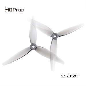 Śmigła 5,5" HQProp 5.5X3.5X3 V2  Grey (2CW+2CCW)-Poly Carbonate