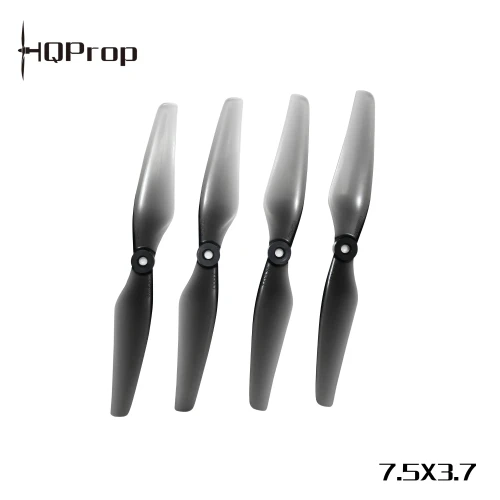 Śmigła HQProp 7.5X3.7 Grey (2CW+2CCW)-Poly Carbonate