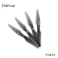 Śmigła HQProp 7.5X3.7 Grey (2CW+2CCW)-Poly Carbonate