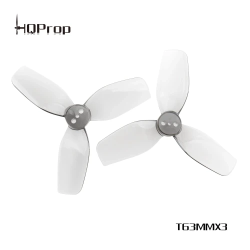 Śmigła HQProp DT63MMX3 V2 Grey (2CW+2CCW)-Poly Carbonate