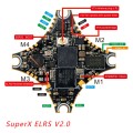 AIO Happymodel SuperX V2.0 ELRS 5-IN-1 Mobula6 2024
