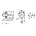 Silnik Happymodel SE0702 1S 28000KV Mobula6/7/20024