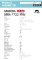 Stack Diatone MAMBA MK4 F722 Mini ICM42688 Reactor 44 4IN1 ESC 44A 6S