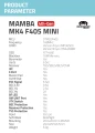 Stack Diatone MAMBA MK4 F405 Mini MPU6000 Reactor 44 4IN1 ESC 44A 6S