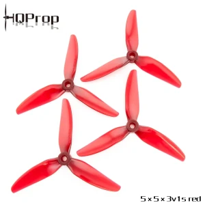 Śmigła 5" HQ Durable Prop  5X5X3V1S  Light Red (2CW+2CCW)-PC