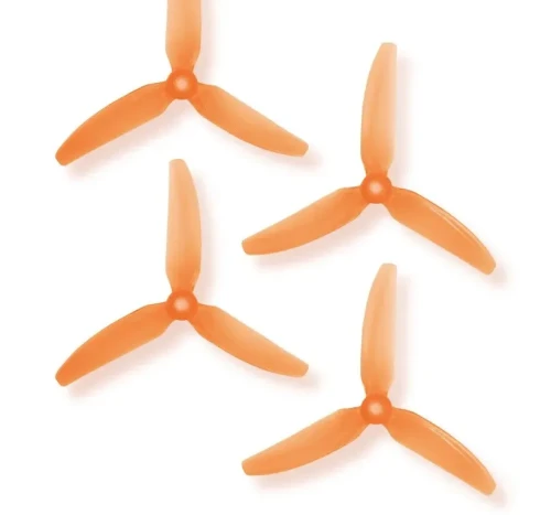 Śmigła 5" HQ Durable Prop 5X4.3X3V1S Light Red (2CW+2CCW)-PC