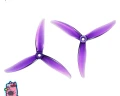 Śmigła 5,1" FlowerPig Purple (2CW+2CCW)-PC