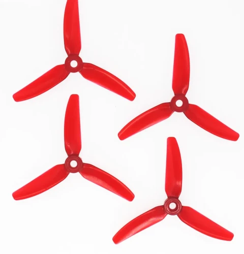 Śmigła 4" HQ Durable Prop 4X4.3X3V1S Light Red (2CW+2CCW)-PC