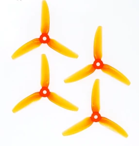 Śmigła 4" HQ Durable Prop  4X4.3X3V1S Light Orange (2CW+2CCW)-PC