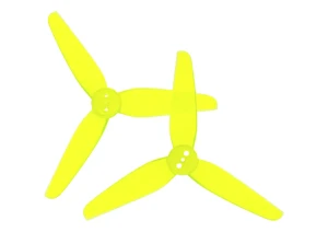Śmigła 3" HQProp T3X1.8X3 Light Yellow（2CW+2CCW)-PC 1,5 mm
