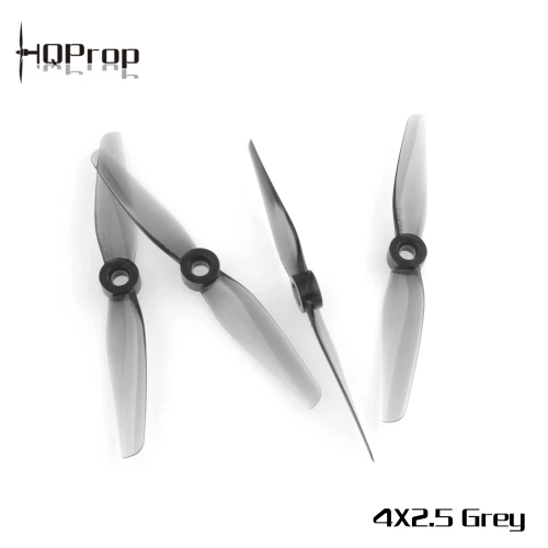 Śmigła 4" HQProp 4X2.5Grey （2CW+2CCW)-PC