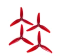 Śmigła 5,1" HQ Durable Prop 5.1X4.6X3 Light Red (2CW+2CCW)-PC