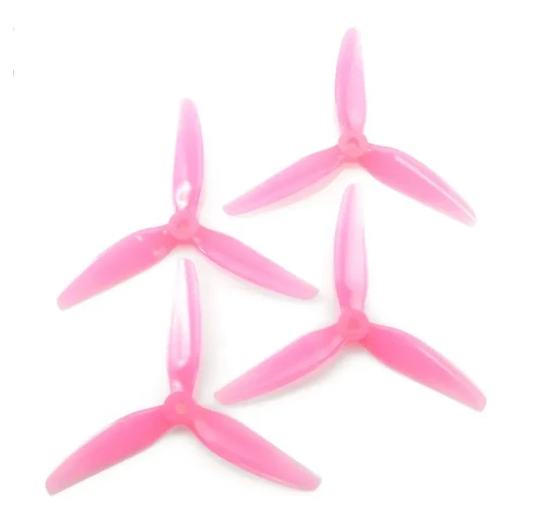 Śmigła 5,1" HQ Durable Prop 5.1X4.6X3 Light Red (2CW+2CCW)-PC
