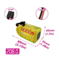 Akumulator LIPO CNHL Pizza V2.0 1200mAh 6S 120C