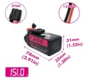 Akumulator LIPO CNHL Black V2.0 1300mAh 4S 130C