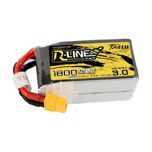 Akumulator Tattu R-Line 3.0 1800mAh 14,8V 120C 4S1P XT60