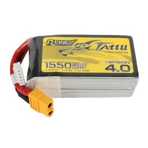 Akumulator Tattu R-Line 4.0 1550mAh 14,8V 130C 4S1P XT60