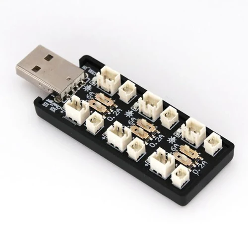 Ładowarka LIPO 1S USB 3.7V - 4.2V 6 kanałów