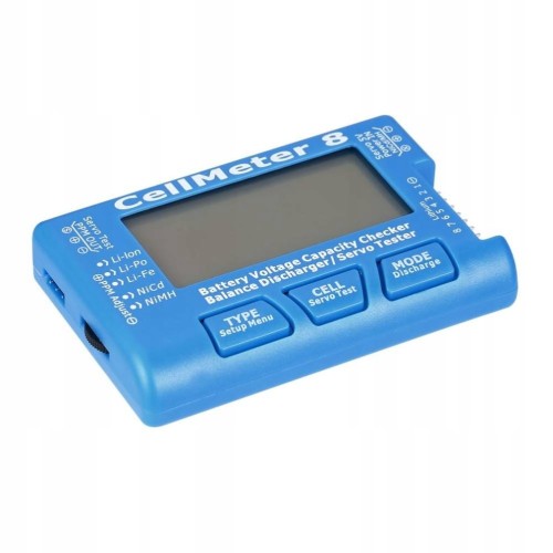 CellMeter-8 Cyfrowy Kontroler Pojemności Akumulatorów