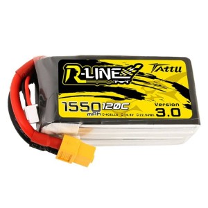 Akumulator Tattu R-Line 3.0 1550mAh 14,8V 120C 4S1P XT60