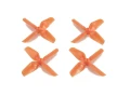 Śmigła 1,2" HQ Micro Whoop Prop 1.2X1.2X4 Black (2CW+2CCW)-ABS-0.8MM