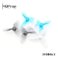 Śmigła 1,2" HQ Micro Whoop Prop 31MMX3 Blue (2CW+2CCW)-PC-1MM