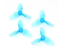 Śmigła 1,2" HQ Micro Whoop Prop 31MMX3 Blue (2CW+2CCW)-PC-1MM