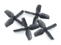 Śmigła 1,2" HQ Micro Whoop Prop 1.2X1.2X4 Black (2CW+2CCW)-ABS-1MM
