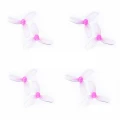 Śmigła 1,2" HQ Ultralight Whoop Prop 31MMX3(1.2X1.1X3) Pink (2CW+2CCW)-PC-1MM