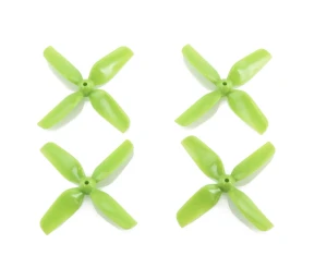 Śmigła 1,6" HQ Micro Whoop Prop 1.6X1.6X4 Green (2CW+2CCW)-ABS-1.5MM