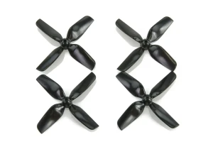 Śmigła 1,6" HQ Micro Whoop Prop 1.6X1.6X4  Black (2CW+2CCW)-ABS-1.5MM