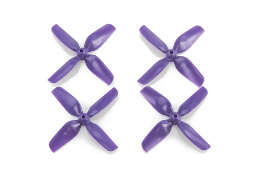 Śmigła 1,6" HQ Micro Whoop Prop 1.6X1.6X4 Purple (2CW+2CCW)-ABS-1.5MM
