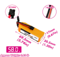 Akumulator LIPO CNHL MiniStar HV 550mAh 4S 70C XT30
