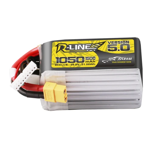 Akumulator Tattu R-Line V5 1050mAh 29,6V 150C 8S XT60