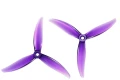 Śmigła 5,1" HQProp FlowerPig R29V3 Purple