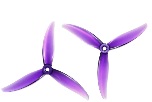 Śmigła 5,1" HQProp FlowerPig R29V3 Purple