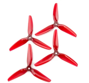 Śmigła 5,5" HQProp 5.5X3.5X3 Light Red