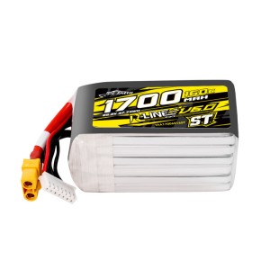 Akumulator Lipo Tattu R-Line V6 1700mAh 22.2V 160C 6S XT60  [ST]