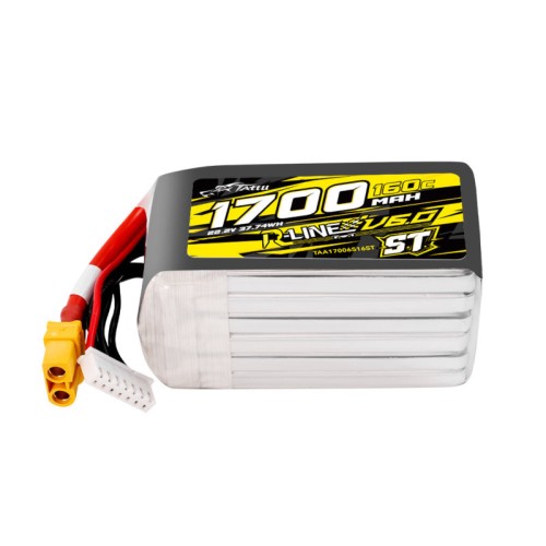 Akumulator Lipo Tattu R-Line V6 1700mAh 22.2V 160C 6S XT60 [ST]