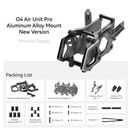 Moduł Speedybee Bee25/Master 3X 04 Air Unit Pro Aluminum Alloy Head NEW Upgrade Kit
