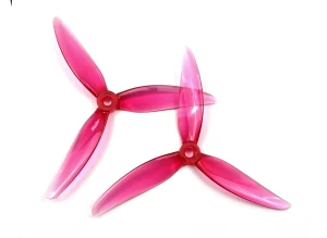 Śmigła 5,1" HQProp FlowerPig R29.5 Pink (2CW+2CCW)