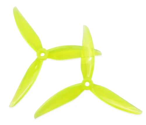Śmigła 5,1" HQProp FlowerPig R29.5 Yellow (2CW+2CCW)
