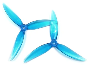 Śmigła 5,1" HQProp FlowerPig R29.5 Blue (2CW+2CCW)