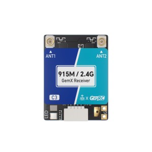 Odbiornik GEPRC ELRS 915M/2.4G C3 Gemini Xrossband