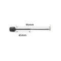 Antena FlyFishRC Dual-Band 5.8Ghz/2.4Ghz UFL Dla DJI O3 95mm